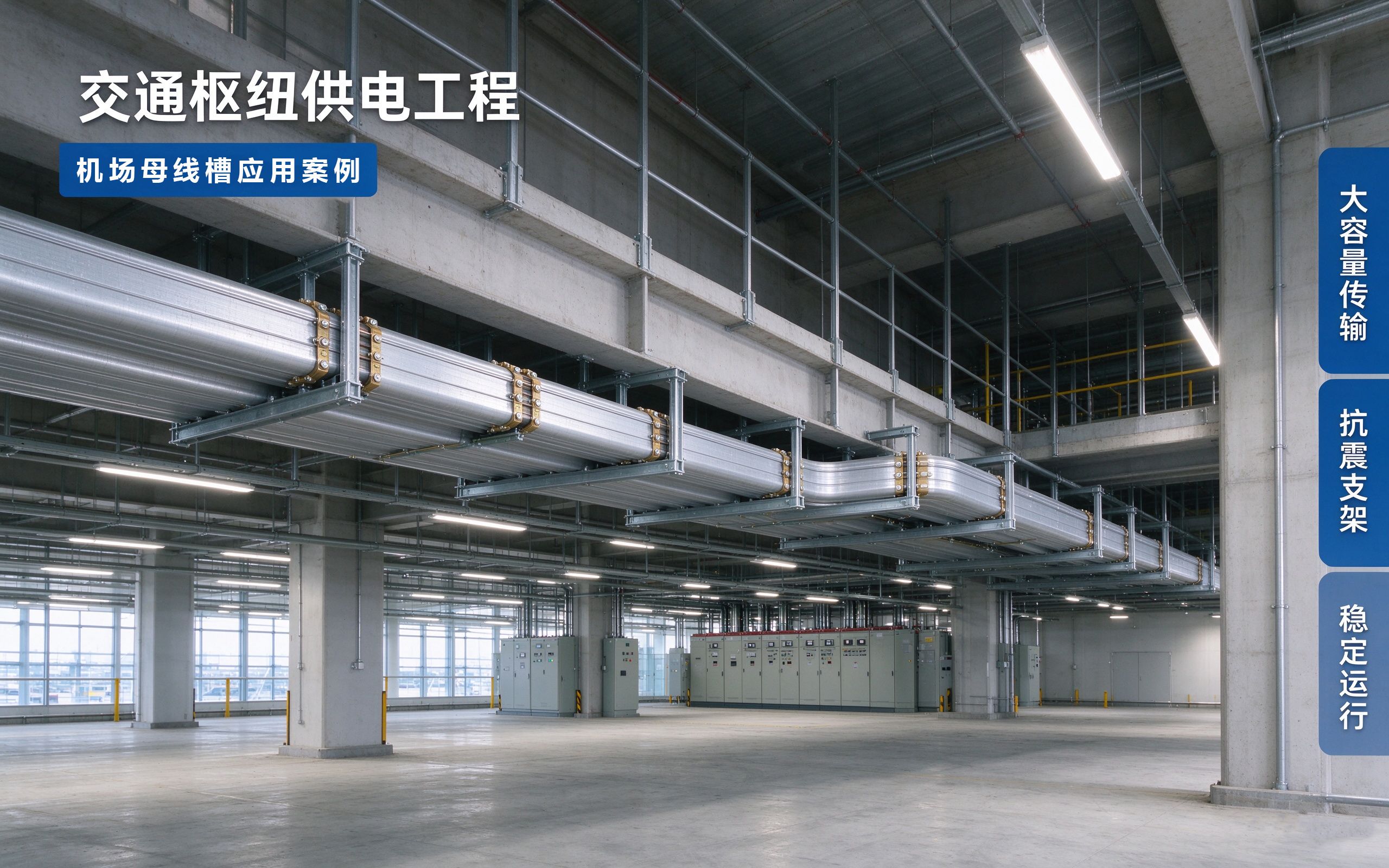 公共交通配电工程现场